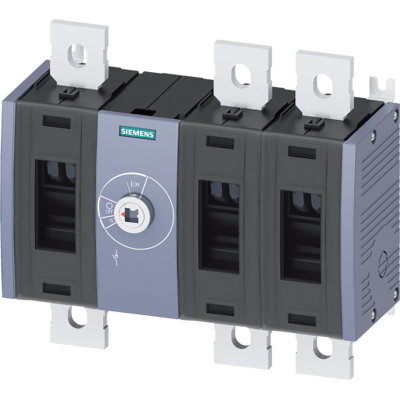 Siemens Afbryder - 3KD4630-0QE20-0 - 630A, 3-polig Siemens Afbryder - 3KD4630-0QE20-0 - 630A, 3-polig