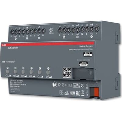 ABB Free-Home Lysdæmper Universal 6 Kanal, 2-210w/va, Da/m.6.210.2.1 ABB Free-Home Lysdæmper Universal 6 Kanal, 2-210w/va, Da/m.6.210.2.1