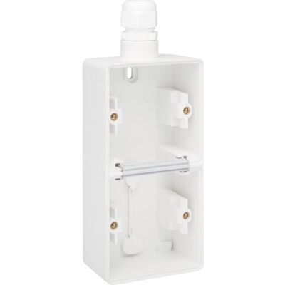 Niko 5 Stk Underlag 2-Modul, 1x M20, Ip55, Hvid Niko 5 Stk Underlag 2-Modul, 1x M20, Ip55, Hvid