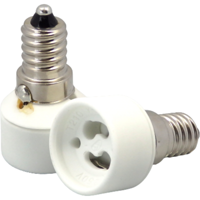 TBI Adapter Til Fatning E14-Gu10 TBI Adapter Til Fatning E14-Gu10