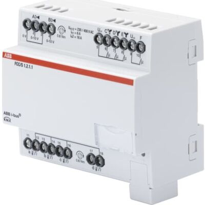 ABB FCC/S1.2.1.1 FanCoilCtrl,2x0-10V,3st. ABB FCC/S1.2.1.1 FanCoilCtrl,2x0-10V,3st.