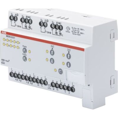 ABB Stotz & Kontakt HCC/S2.2.2.1 Varme/Køling Kontrol - 2 Kanal 3-Punkts Regulator ABB Stotz & Kontakt HCC/S2.2.2.1 Varme/Køling Kontrol - 2 Kanal 3-Punkts Regulator