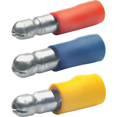 Klauke 100 Stk Forlængerstik Isoleret Ø 5 Mm, 1,5 -2,5 Mm² Klauke 100 Stk Forlængerstik Isoleret Ø 5 Mm, 1,5 -2,5 Mm²