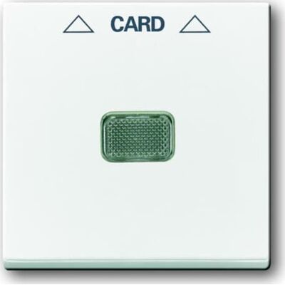 ABB 10 Stk Basic55 Afdækning Til Kort-Afbryder Mat Hvid ABB 10 Stk Basic55 Afdækning Til Kort-Afbryder Mat Hvid