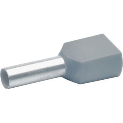 Klauke 87412 Dobbelt isoleret kabelterminal - 4mm², 12mm, 100 stk Klauke 87412 Dobbelt isoleret kabelterminal - 4mm², 12mm, 100 stk