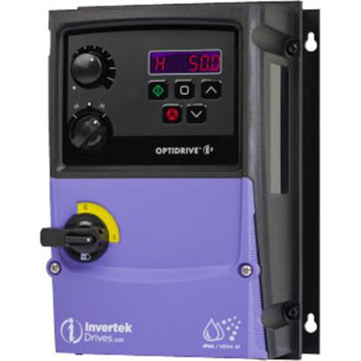 Invertek Frekvensomformer Optidrive E3 Ip66 1x240v 1f 0,55kw Emc Invertek Frekvensomformer Optidrive E3 Ip66 1x240v 1f 0,55kw Emc