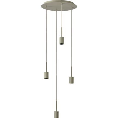 Osram Decor Needle Pendant Plate 4xe27 Beige Osram Decor Needle Pendant Plate 4xe27 Beige