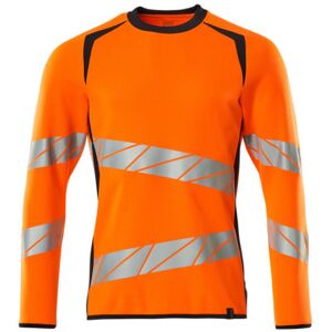 MASCOT® Sweatshirt,Xl One,Hi-Vis Orang