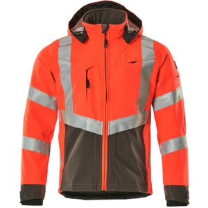 MASCOT® Softshell Jakke,L,Hi-Vis Rød/m