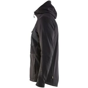 Blåkläder Hættetrøje 35402526, Full Zip, Sort, Str. L