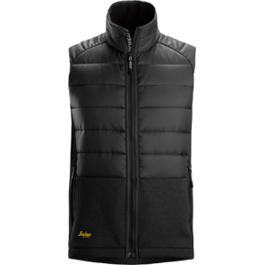 Snickers Flexiwork 4902 Hybridvest, Sort, Str Xl