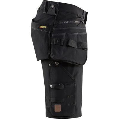 Blåkläder Workwear X1900 Håndværkershorts Med 4-Vejs Stretch, Sort, Str. C62 Blåkläder Workwear X1900 Håndværkershorts Med 4-Vejs Stretch, Sort, Str. C62