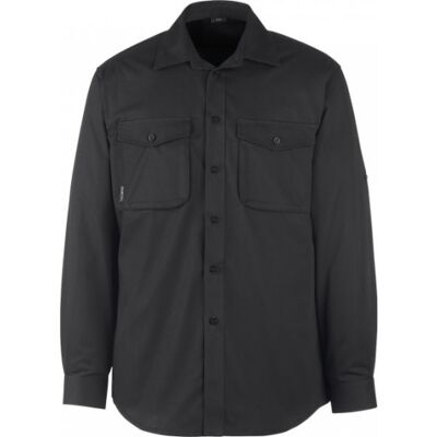 Mascot Crossover Greenwood Modern Fit Arbejdsskjorte, Sort, 43/44 Mascot Crossover Greenwood Modern Fit Arbejdsskjorte, Sort, 43/44