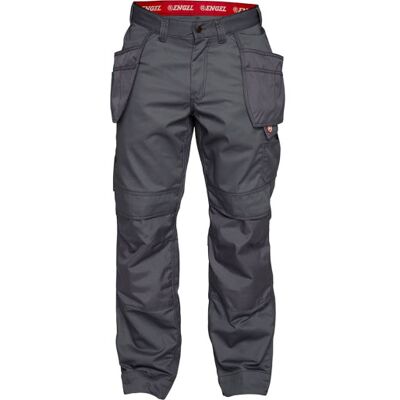 Engel Workwear Fe Engel Combat Håndværkerbukser, Grå, Str. 116 Engel Workwear Fe Engel Combat Håndværkerbukser, Grå, Str. 116