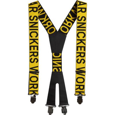Snickers Workwear Snickers Logo Seler, Gul/sort, Onesize Snickers Workwear Snickers Logo Seler, Gul/sort, Onesize