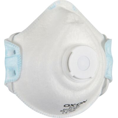 Ox-On Ffp2nr D Støvmasker Med Ventil, 10 Stk Ox-On Ffp2nr D Støvmasker Med Ventil, 10 Stk