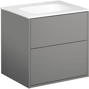 Gustavsberg Artic Møbelpakke, 60x47 Cm, Grå/hvid Gustavsberg Artic Møbelpakke, 60x47 Cm, Grå/hvid