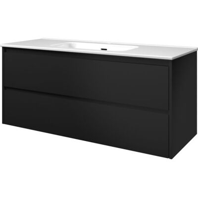 Sanibell Proline Møbelpakke, 121x46,8 Cm, Mat Sort Sanibell Proline Møbelpakke, 121x46,8 Cm, Mat Sort