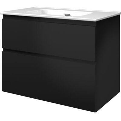 Sanibell Proline Møbelpakke, 81x46,8 Cm, Mat Sort Sanibell Proline Møbelpakke, 81x46,8 Cm, Mat Sort
