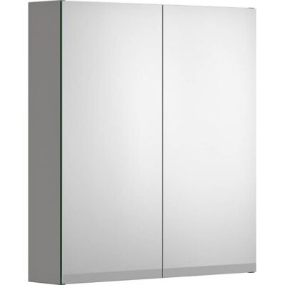 Gustavsberg Artic Spejlskab Med Lys, 59,4x66,2 Cm, Grå Gustavsberg Artic Spejlskab Med Lys, 59,4x66,2 Cm, Grå