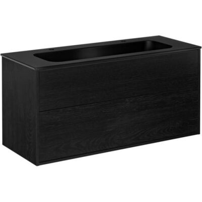 Gustavsberg Artic Møbelpakke, 120x47 Cm, Sort Ask/sort Gustavsberg Artic Møbelpakke, 120x47 Cm, Sort Ask/sort