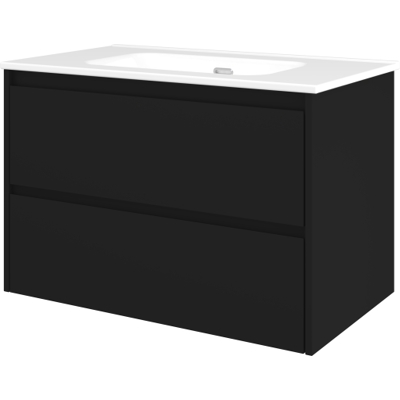 Sanibell Proline Møbelpakke, 81x46 Cm, Mat Sort Sanibell Proline Møbelpakke, 81x46 Cm, Mat Sort