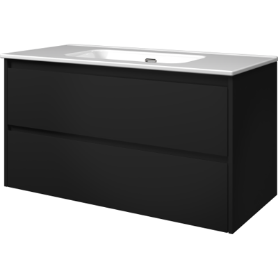 Sanibell Proline Møbelpakke, 101x46 Cm, Mat Sort Sanibell Proline Møbelpakke, 101x46 Cm, Mat Sort