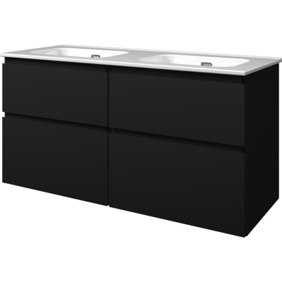 Sanibell Proline Møbelpakke, 121x46 Cm, Mat Sort Sanibell Proline Møbelpakke, 121x46 Cm, Mat Sort