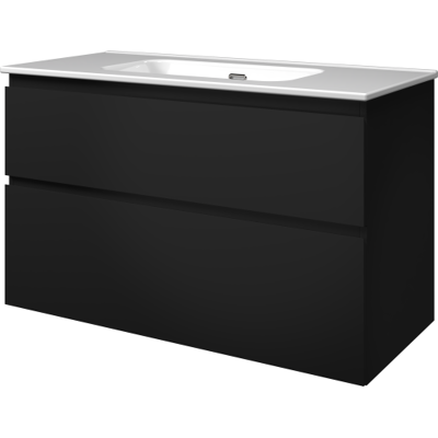 Sanibell Proline Møbelpakke, 101x46 Cm, Mat Sort Sanibell Proline Møbelpakke, 101x46 Cm, Mat Sort