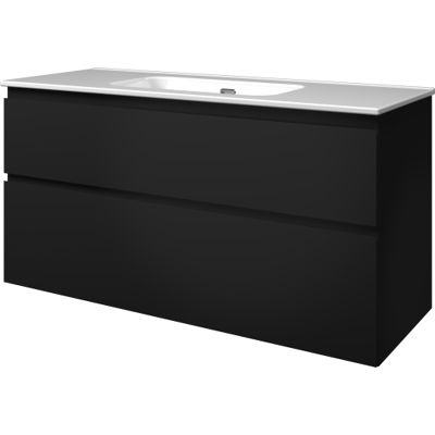 Sanibell Proline Møbelpakke, 121x46 Cm, Mat Sort Sanibell Proline Møbelpakke, 121x46 Cm, Mat Sort