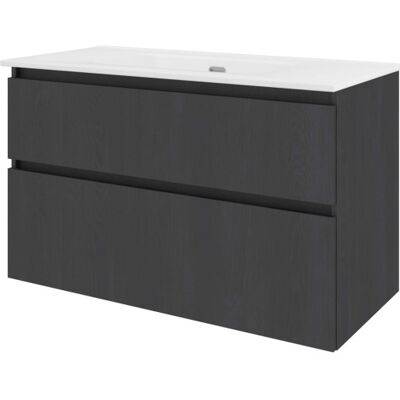 Sanibell Proline Møbelpakke, 101x46 Cm, Sort Eg Sanibell Proline Møbelpakke, 101x46 Cm, Sort Eg