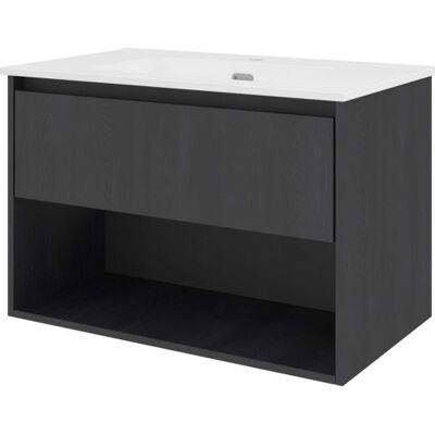 Sanibell Proline Møbelpakke, 81x46 Cm, Sort Eg Sanibell Proline Møbelpakke, 81x46 Cm, Sort Eg