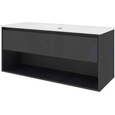 Sanibell Proline Møbelpakke, 121x46 Cm, Sort Eg Sanibell Proline Møbelpakke, 121x46 Cm, Sort Eg