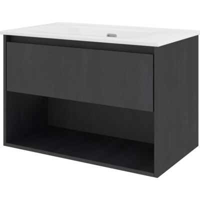 Sanibell Proline Møbelpakke, 81x46 Cm, Sort Eg Sanibell Proline Møbelpakke, 81x46 Cm, Sort Eg