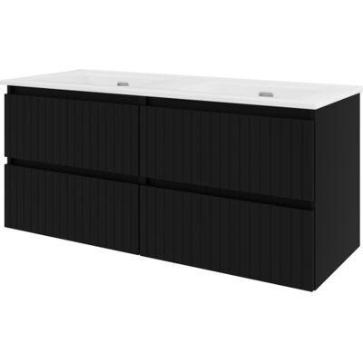 Sanibell Proline Møbelpakke, 121x46 Cm, Mat Sort Sanibell Proline Møbelpakke, 121x46 Cm, Mat Sort