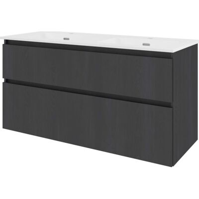 Sanibell Proline Møbelpakke, 121x46 Cm, Sort Eg Sanibell Proline Møbelpakke, 121x46 Cm, Sort Eg