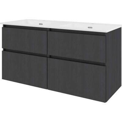 Sanibell Proline Møbelpakke, 121x46 Cm, Sort Eg Sanibell Proline Møbelpakke, 121x46 Cm, Sort Eg