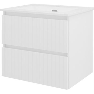 Sanibell Proline Møbelpakke, 61x46 Cm, Mat Hvid Sanibell Proline Møbelpakke, 61x46 Cm, Mat Hvid