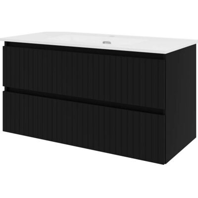 Sanibell Proline Møbelpakke, 101x46 Cm, Mat Sort Sanibell Proline Møbelpakke, 101x46 Cm, Mat Sort