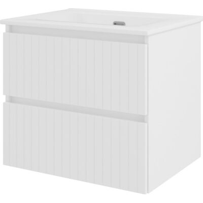 Sanibell Proline Møbelpakke, 61x46 Cm, Hvid Højglans Sanibell Proline Møbelpakke, 61x46 Cm, Hvid Højglans