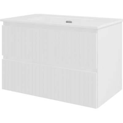 Sanibell Proline Møbelpakke, 81x46 Cm, Mat Hvid Sanibell Proline Møbelpakke, 81x46 Cm, Mat Hvid