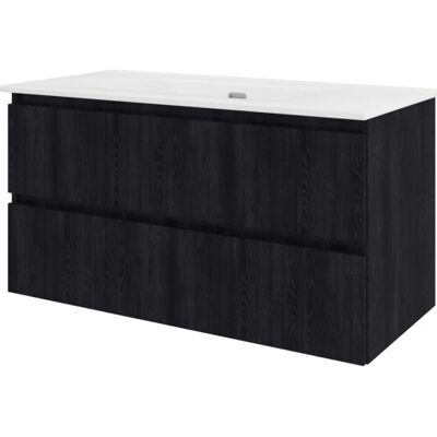 Sanibell Proline Møbelpakke, 101x46 Cm, Kul Eg Sanibell Proline Møbelpakke, 101x46 Cm, Kul Eg