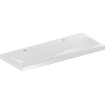 Geberit iCon Light Vaske - 120x48cm, Hvid, 2 Huller Geberit iCon Light Vaske - 120x48cm, Hvid, 2 Huller