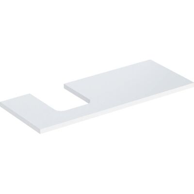 Geberit ONE vaskebord - Venstre skæring, 120x3x47cm Geberit ONE vaskebord - Venstre skæring, 120x3x47cm
