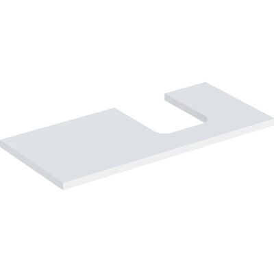 Geberit Model 505.314.00 - Vaskeplade - Udtag til højre - 105 cm Geberit Model 505.314.00 - Vaskeplade - Udtag til højre - 105 cm