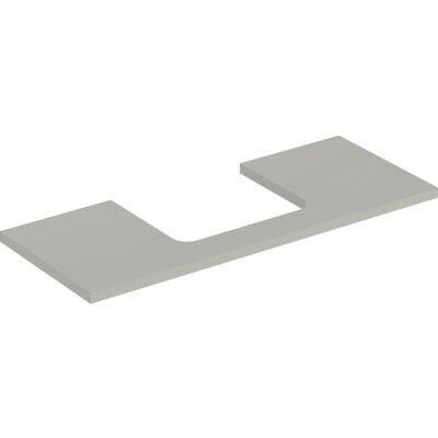 Geberit ONE Vaskeplade - Midterhulsning - 120x3x47cm Geberit ONE Vaskeplade - Midterhulsning - 120x3x47cm