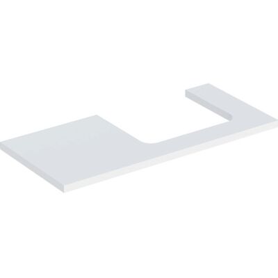 Geberit ONE Vaskeplade - Højre Udsnit - 105x30x47 cm Geberit ONE Vaskeplade - Højre Udsnit - 105x30x47 cm