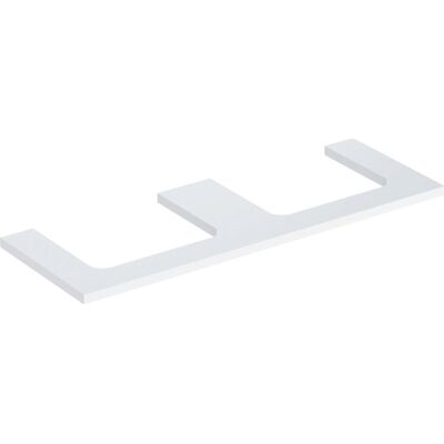 Geberit One Bordplade, 133,8x47,3 Cm, Højglans Hvid Geberit One Bordplade, 133,8x47,3 Cm, Højglans Hvid