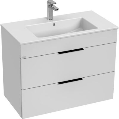 Jika Cube Hvidt badeværelsesmøbel s Keramisk Servantskab - Moderne Kompakt Design Jika Cube Hvidt badeværelsesmøbel s Keramisk Servantskab - Moderne Kompakt Design