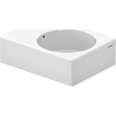 Duravit Scola håndvask med overløb - Rektangulær keramik hvid Duravit Scola håndvask med overløb - Rektangulær keramik hvid